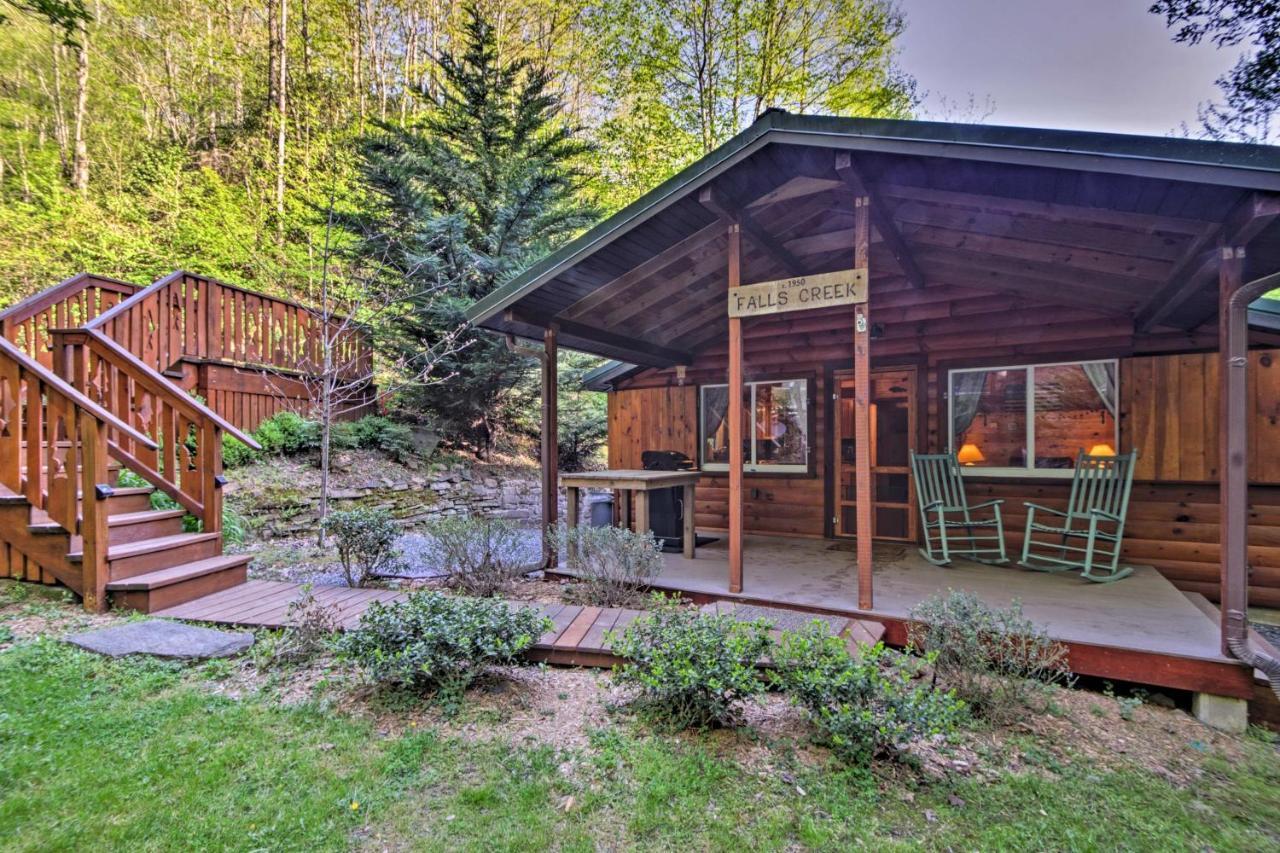 Bryson City Cabin With Fire Pit On Coopers Creek! Exterior foto